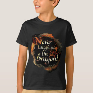 Camiseta SMAUG™ - Nunca te rías el logotipo gráfico