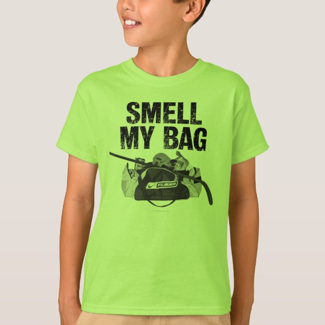 Camiseta Smell My Bag (Hockey Stench) (Anverso)