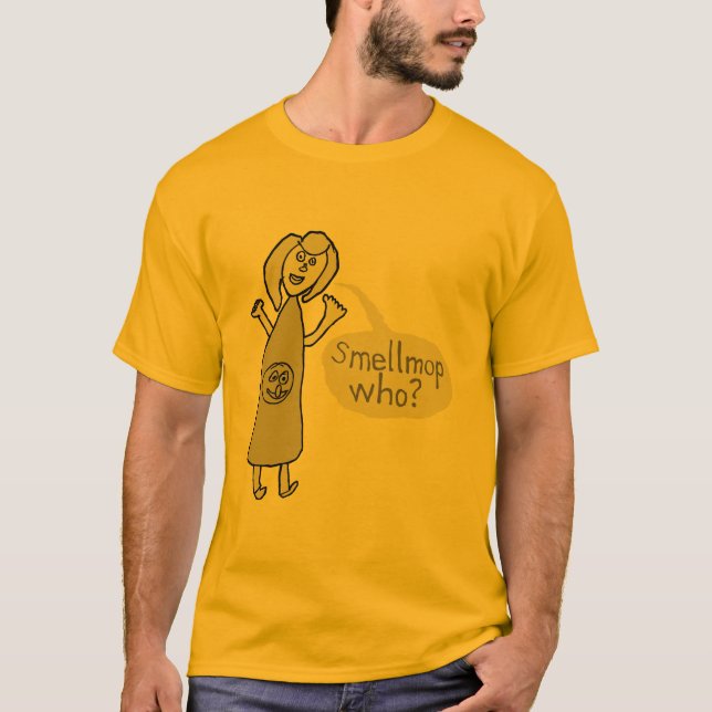 Camiseta ¿Smellmop quién? (Anverso)