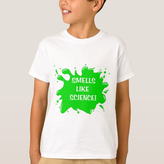 Camiseta smells like science (Anverso)