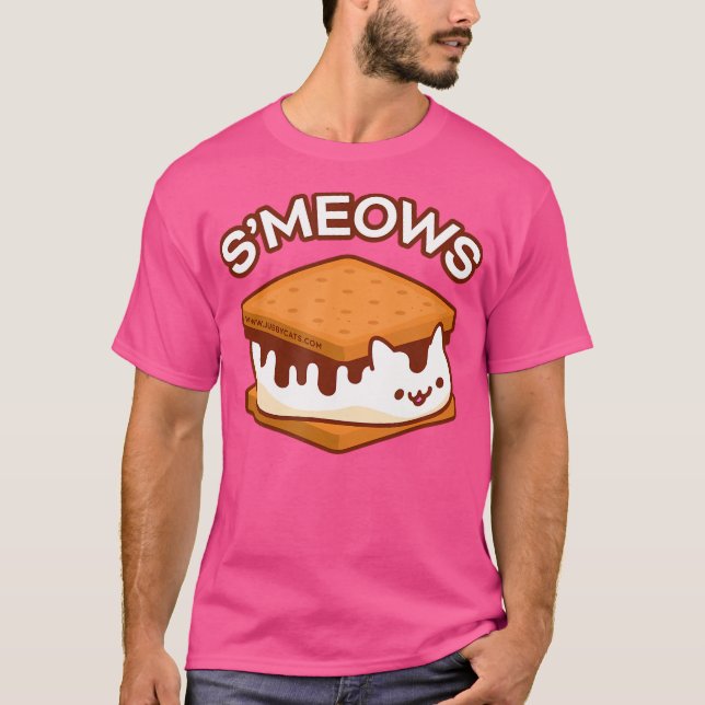 Camiseta S'Meows - Cat S'Mores (Anverso)