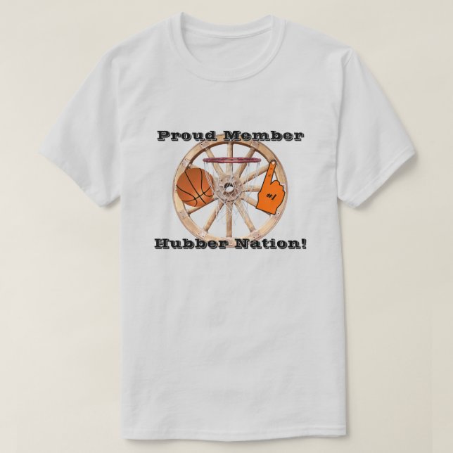 Camiseta Smethport Hubbers Hubber Nation Basketball LT (Diseño del anverso)