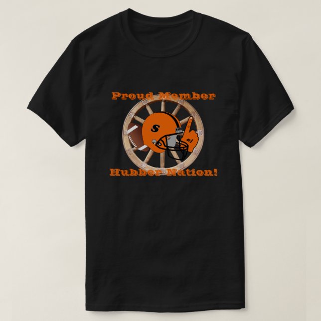 Camiseta Smethport Hubbers Hubber Nation Football Helmet DK (Diseño del anverso)