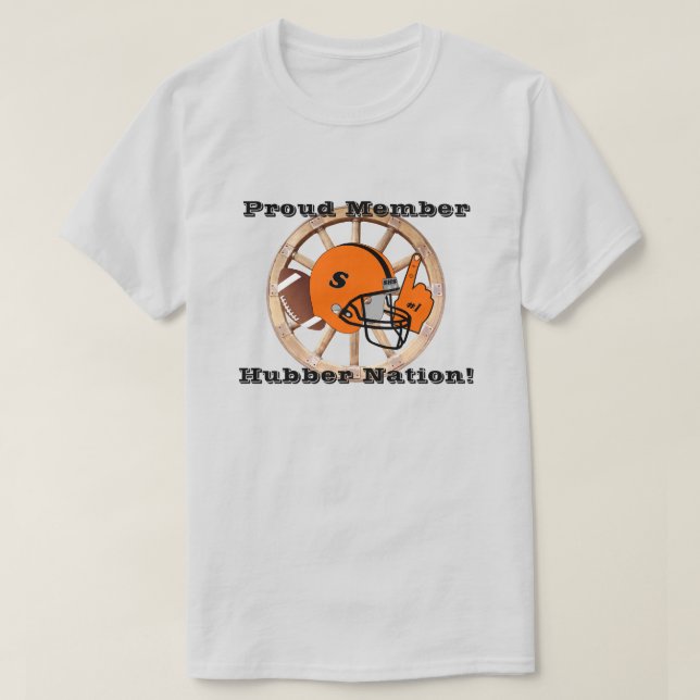 Camiseta Smethport Hubbers Hubber Nation Football Helmet LT (Diseño del anverso)