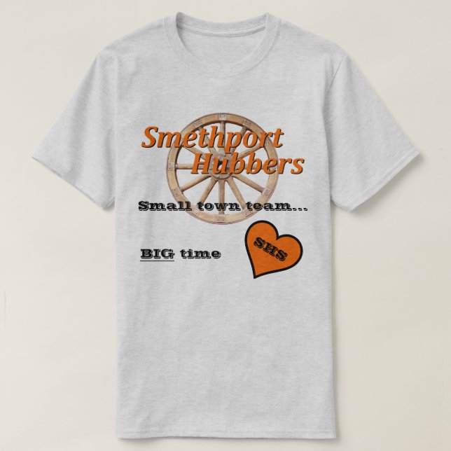 Camiseta Smethport Hubbers Light Color Fan Shirt (Diseño del anverso)