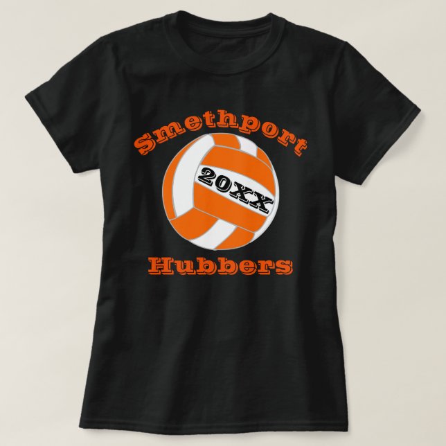 Camiseta Smethport Hubbers Volleyball Fan Shirt 4 (Diseño del anverso)