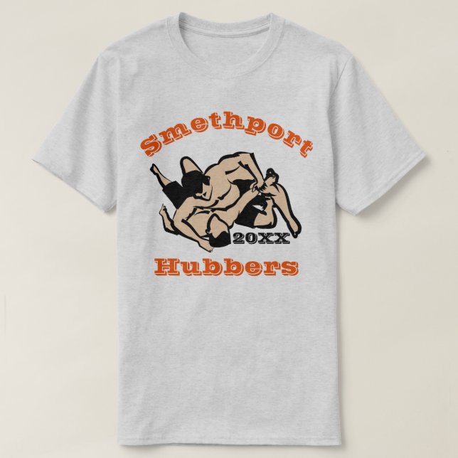 Camiseta Smethport Hubbers Wrestrit Fan Shirt 3 (Diseño del anverso)