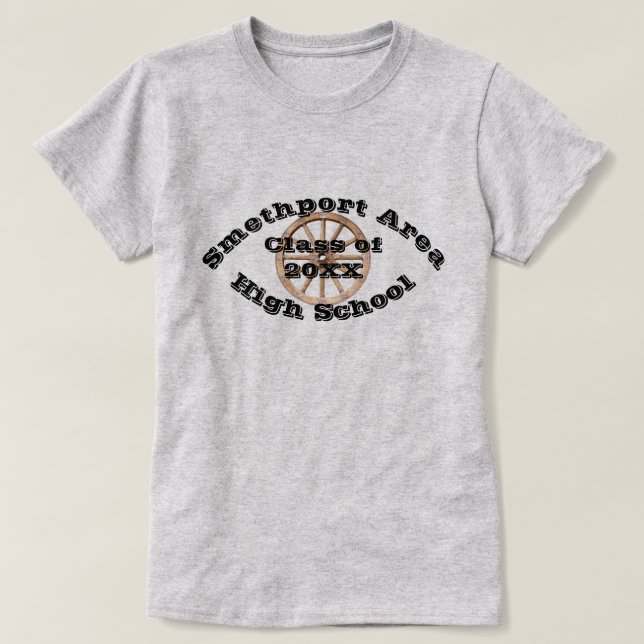 Camiseta Smethport Schools Clase de 20XX Alma Mater Shirt (Diseño del anverso)