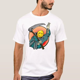 Camiseta Smile Emoji Grim Reaper
