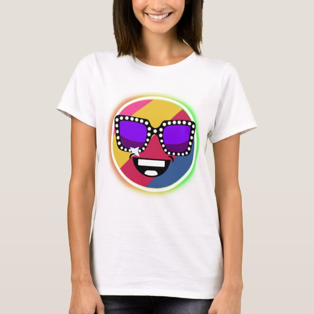 Camiseta smile face (Anverso)