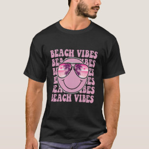 Camiseta Smile Face Beach Vibes Mating Family