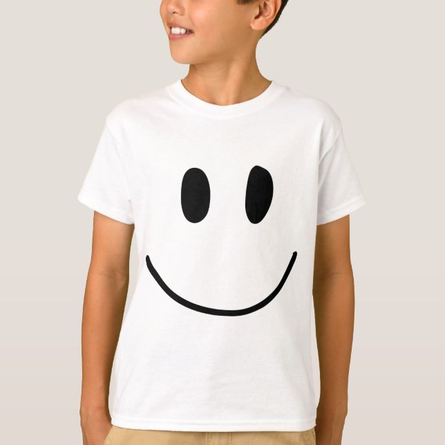 Camiseta Smile Face Happy Graphic (Anverso)