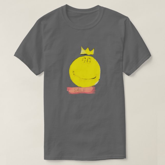Camiseta SMILE Happy Face T-Shirt (Diseño del anverso)