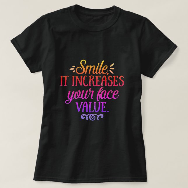 Camiseta Smile T-Shirt (Diseño del anverso)
