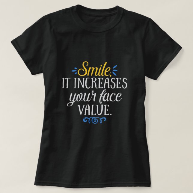 Camiseta Smile T-Shirt (Diseño del anverso)