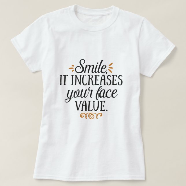 Camiseta Smile T-Shirt (Diseño del anverso)