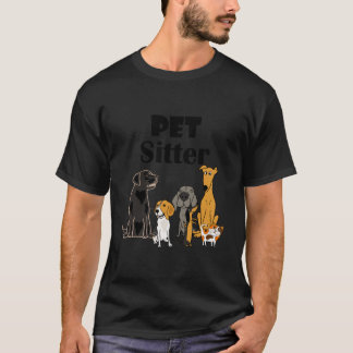 Camiseta Smilehdteys Funny Mascota Sitter Perro Y Personali