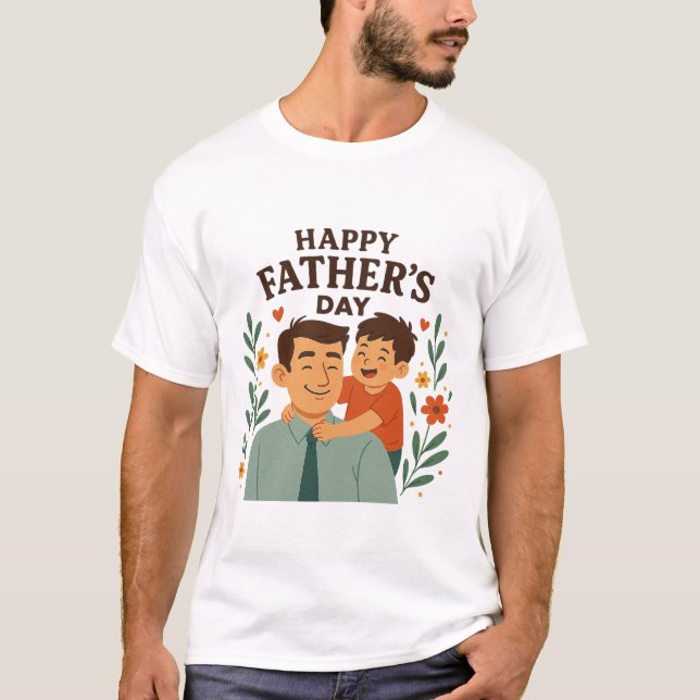 Camiseta Smiles for Dad (Anverso)