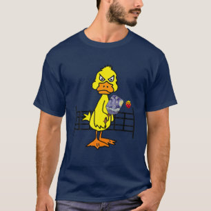 Camiseta Smilessports Funny El Pato Amarillo Jugando Pickle