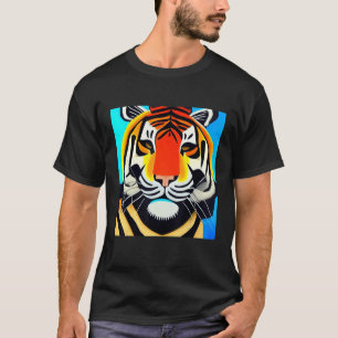 Camiseta Smileteesanim Guay Tiger Cubism Art