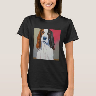 Camiseta Smileteespets Brittany Spaniel Puppy Dog Art