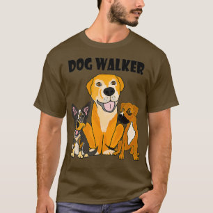 Camiseta SmileteesPets Gracioso perro caminante de rescate