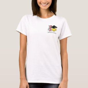 Camiseta Smiley amarillo clásico con un casquillo de la