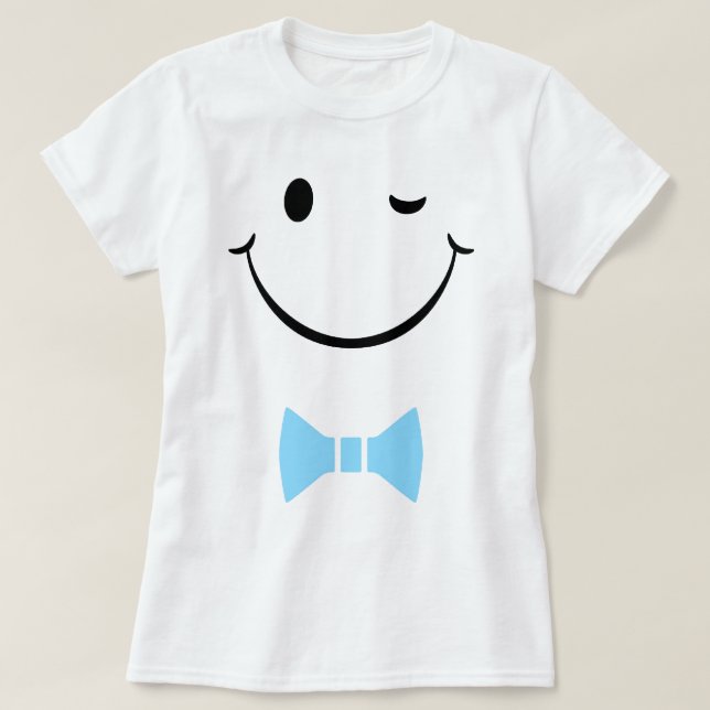 Camiseta smiley-camisa (Diseño del anverso)