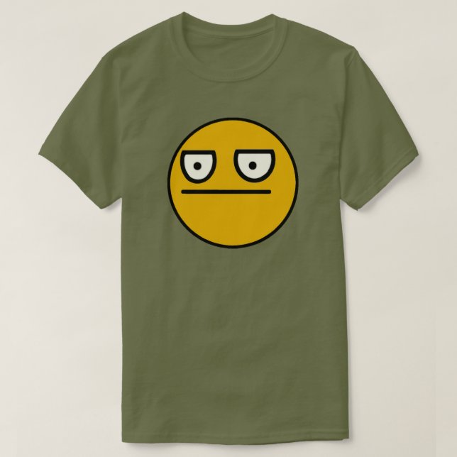 Camiseta Smilie estoico (Diseño del anverso)