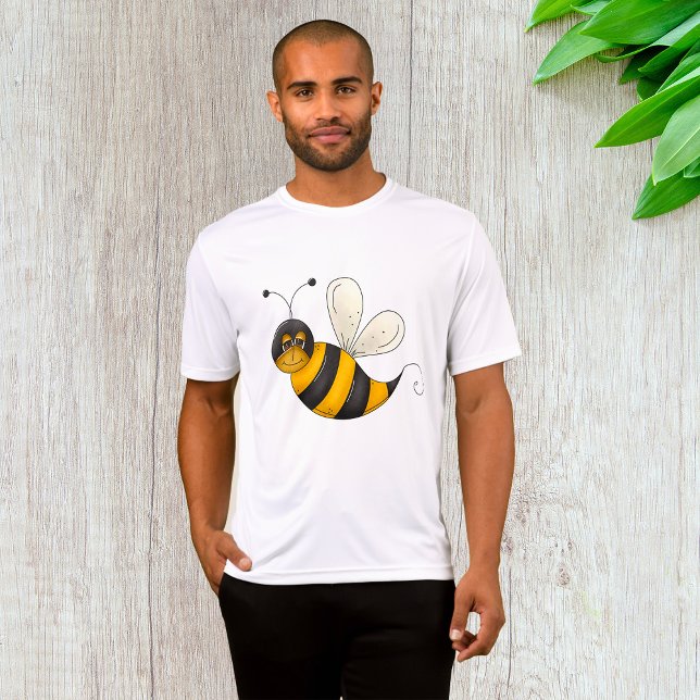 Camiseta Smiling Bee Fun Bumblebee Character (Subido por el creador)