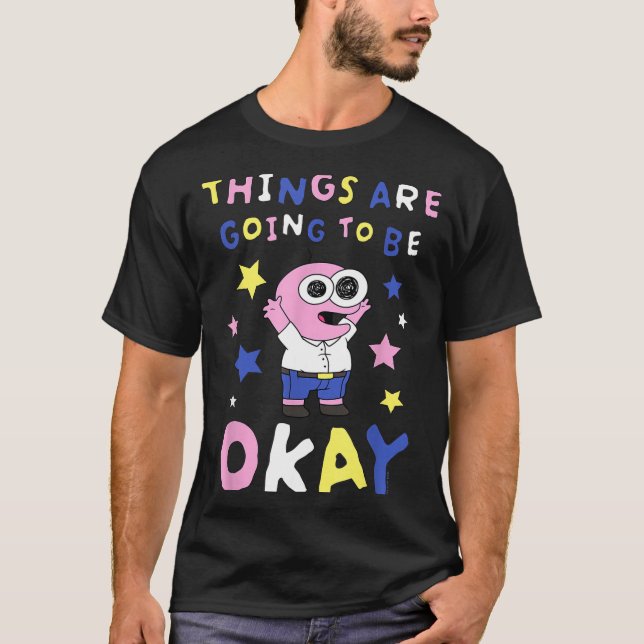 Camiseta Smiling Friends Things Are Going To Be Okay M Cart (Anverso)