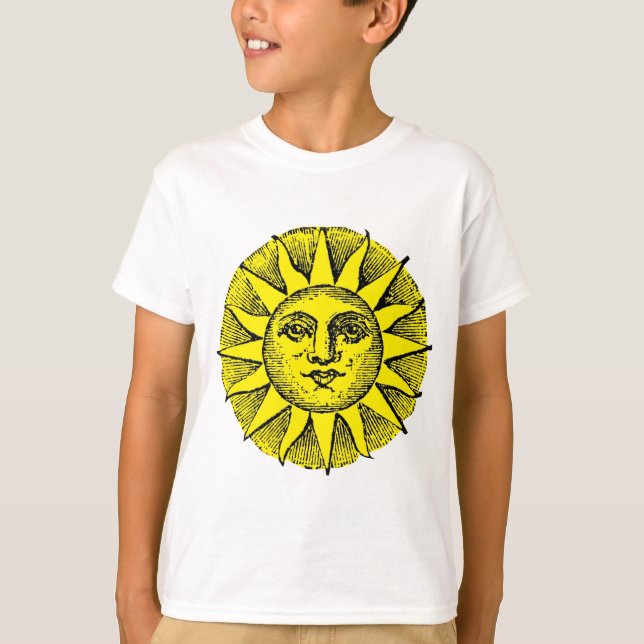 Camiseta Smiling sun (Anverso)