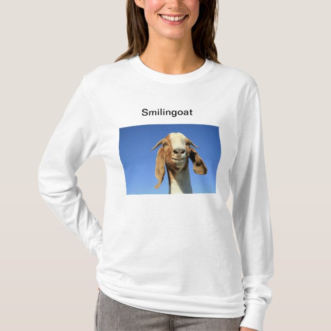 Camiseta Smilingoat (Anverso)