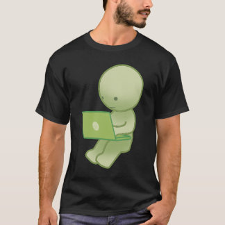 Camiseta Smiski de computadoras