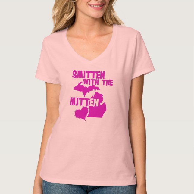 Camiseta Smitten con el Mitten (Anverso)