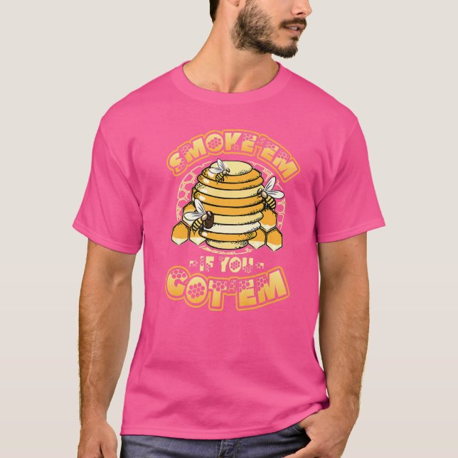 Camiseta Smoem Si Tienes Beehive Beehive (Anverso)