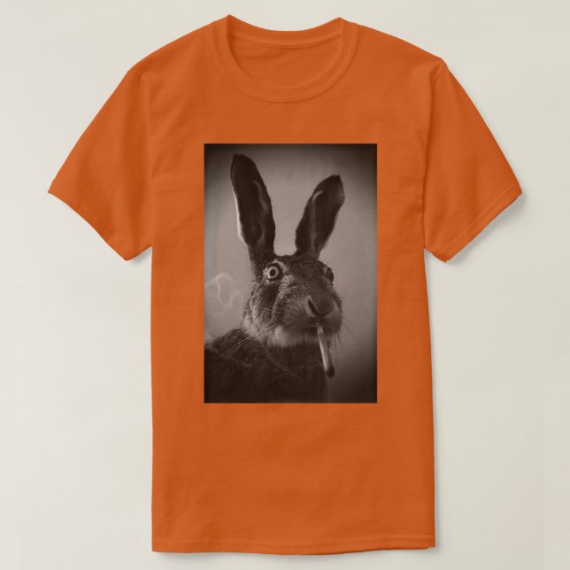 Camiseta Smoke Bunny (Diseño del anverso)