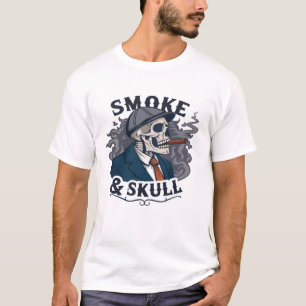 Camiseta  "Smoke & Skull – Estética Oscura, Actitud Feroz