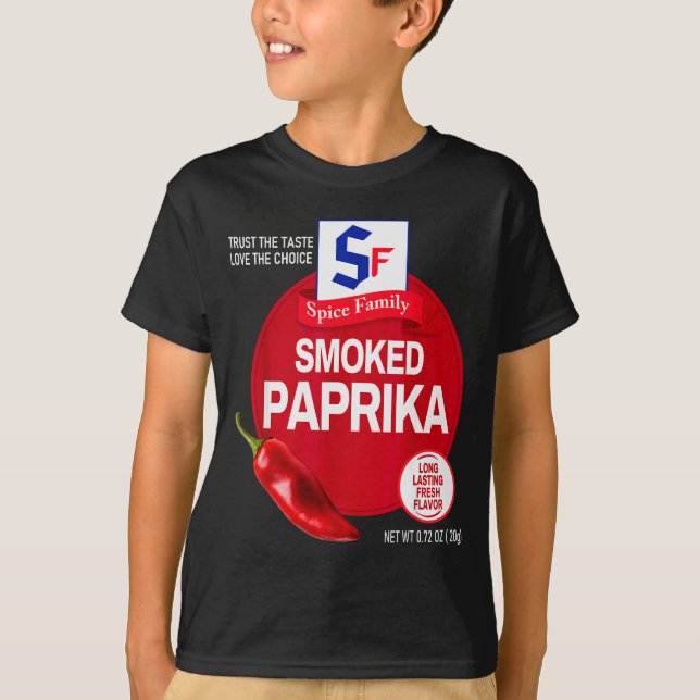 Camiseta Smoked Paprika Halloween Sce Costume Group Matchin (Anverso)