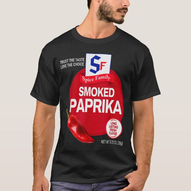 Camiseta Smoked Paprika Halloween Sce Costume Group Matchin (Anverso)