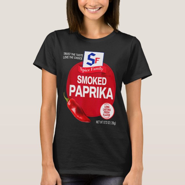 Camiseta Smoked Paprika Halloween Sce Costume Group Matchin (Anverso)