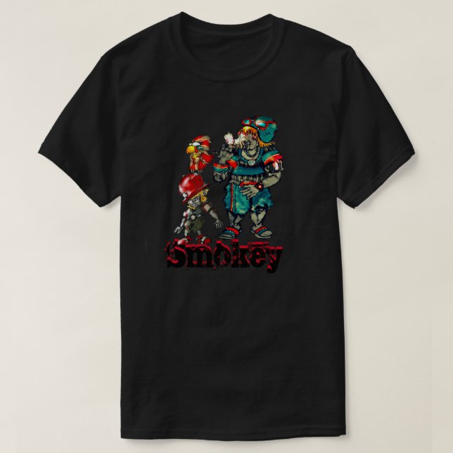 Camiseta Smokey (Diseño del anverso)