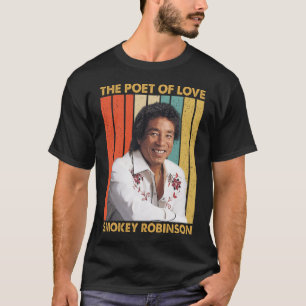 Camiseta Smokey Robinson De Estilo Vintage - El Poeta Del A