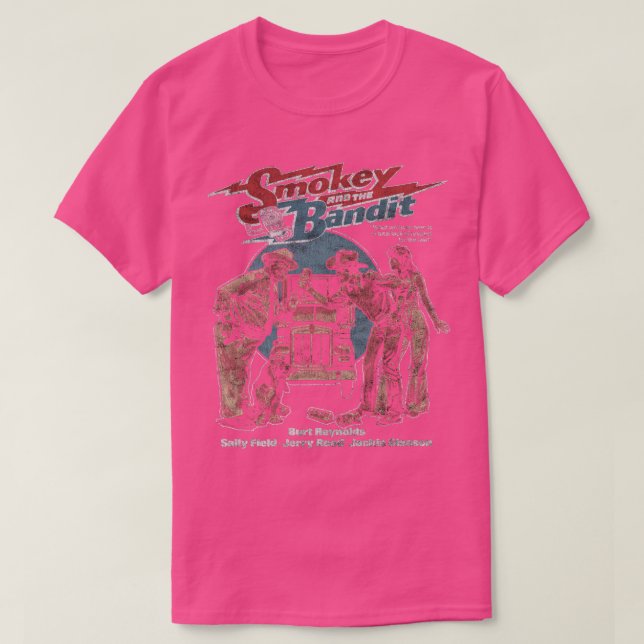 Camiseta Smokey y el bandido queman a Reynolds Pontiac Fire (Diseño del anverso)