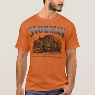 Camiseta Smokey y el muñeco de nieve de los bandidos