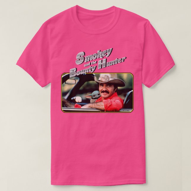 Camiseta Smokey y Pedro Pascal (Diseño del anverso)
