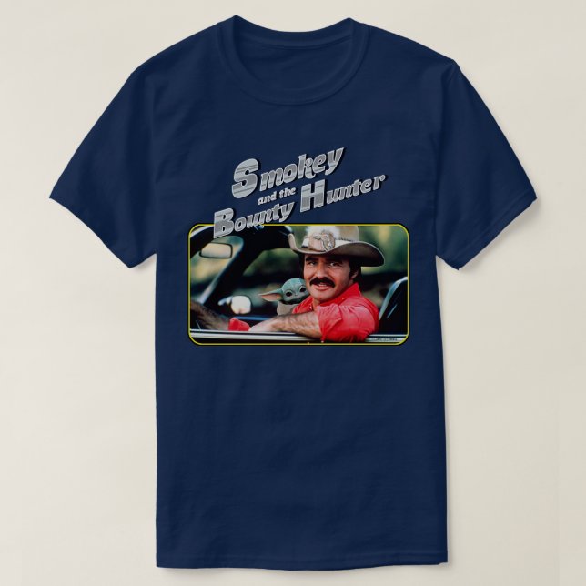 Camiseta Smokey y Pedro Pascal (Diseño del anverso)