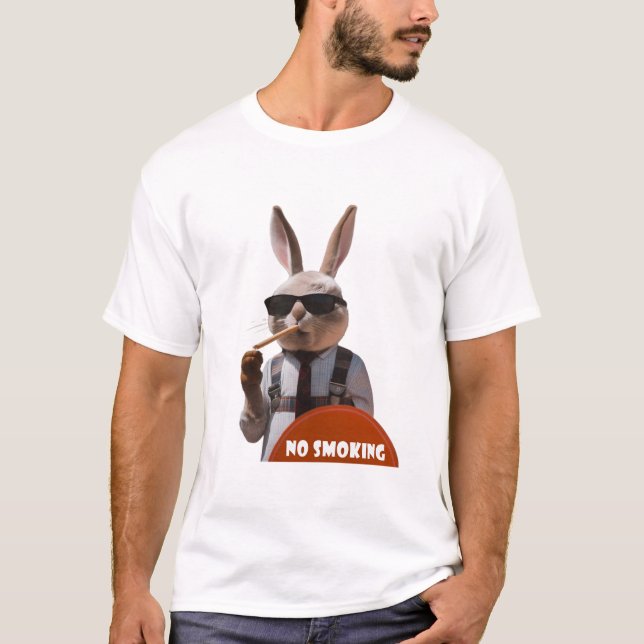 Camiseta Smokin Bunny Tee (Anverso)