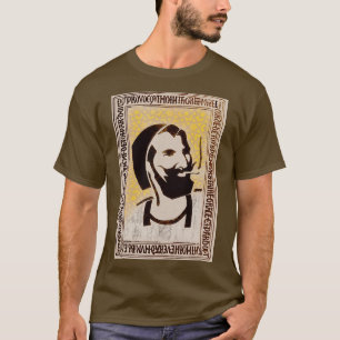 Camiseta Smokin' Dude y Lion con tus palabras