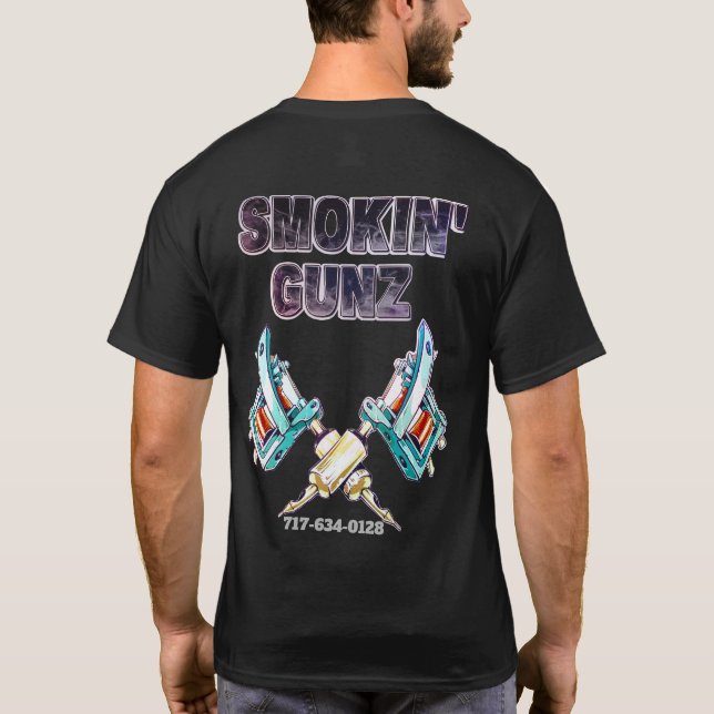 Camiseta Smokin' Gunz (Reverso)